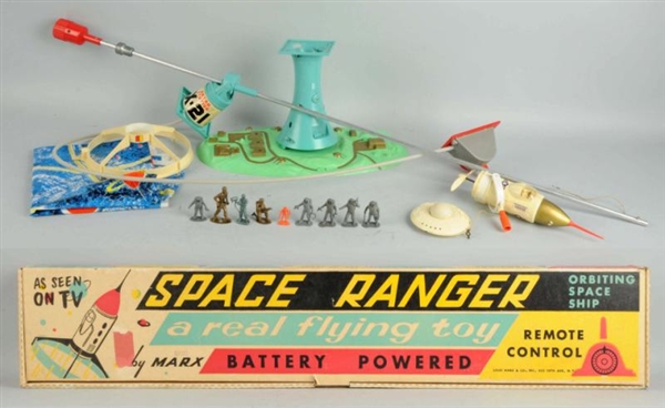 RARE MARX SPACE RANGER FLYING TOY.                
