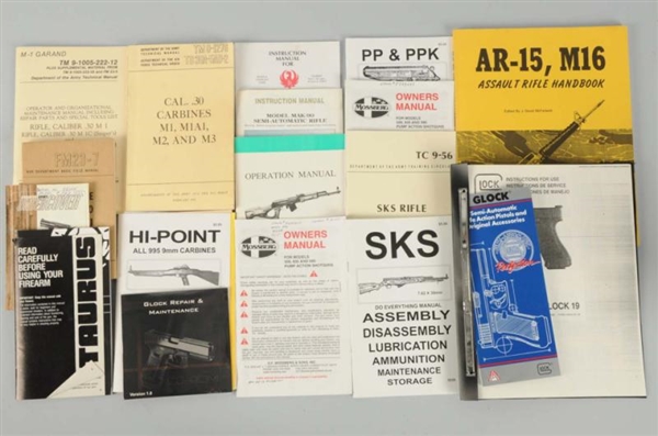 RIFLE AND PISTOL MANUALS.                         
