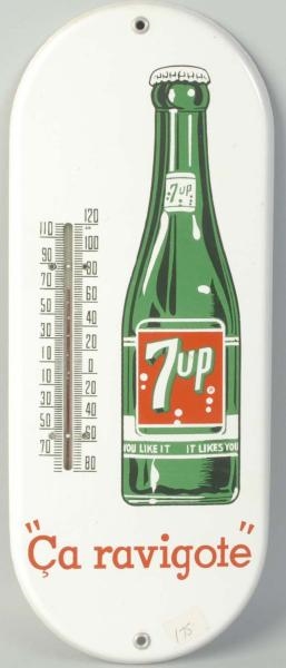 FRENCH 7-UP THERMOMETER.                          