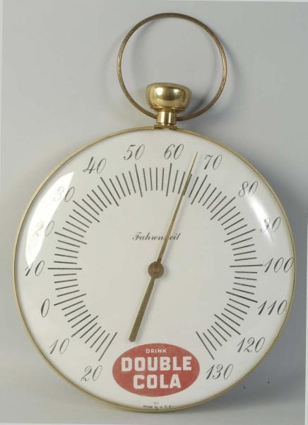 DOUBLE COLA HANGING THERMOMETER.                  