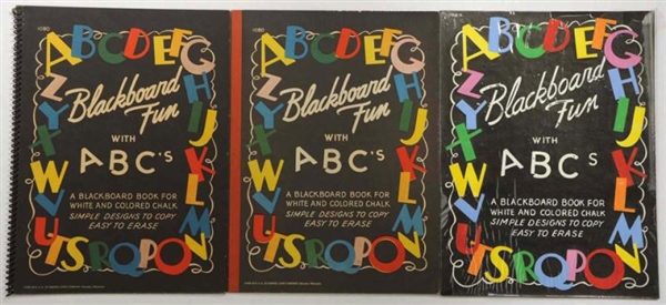 LOWE BLACKBOARD FUN WITH ABCS ORIGINAL ART GROUP  