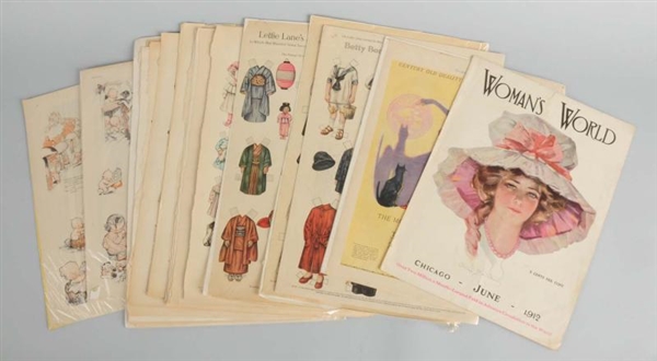 LARGE LOT OF PAPER DOLLS.                         