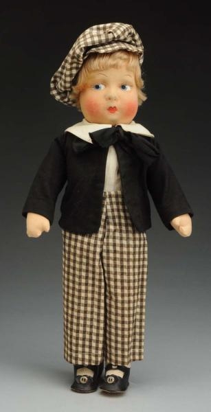 OUTSTANDING ALEXANDER CLOTH “TINY TIM” DOLL.      