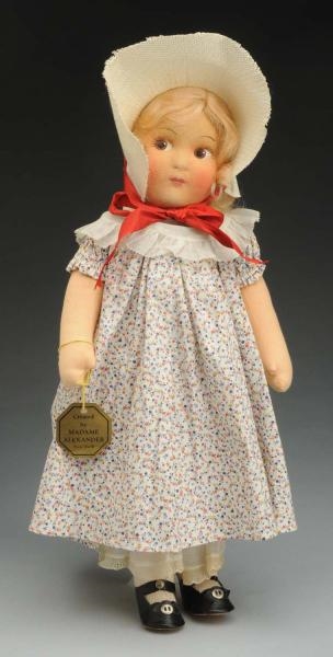 SWEET ALEXANDER CLOTH “NELL” DOLL.                