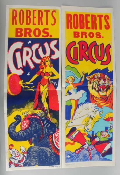 LOT OF 5: CIRCUS POSTERS.                         