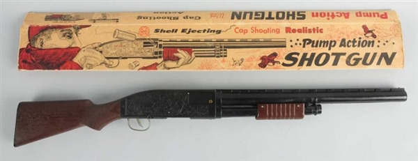 MARX TOY PUMP ACTION SHOTGUN.                     