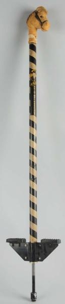 SCARCE HOPALONG CASSIDY VINTAGE POGO STICK TOY.   