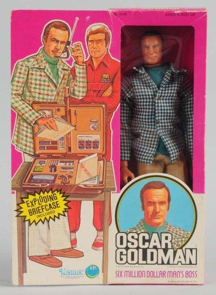 OSCAR GOLDMAN SIX MILLION DOLLAR MAN BOSS DOLL.   