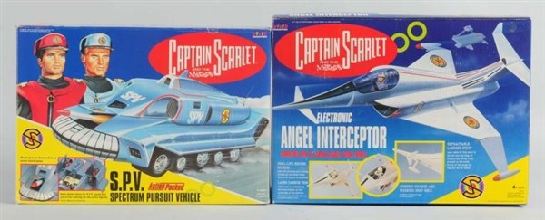 LOT OF 2: CAPT. SCARLET & THE MYSTERONS.          