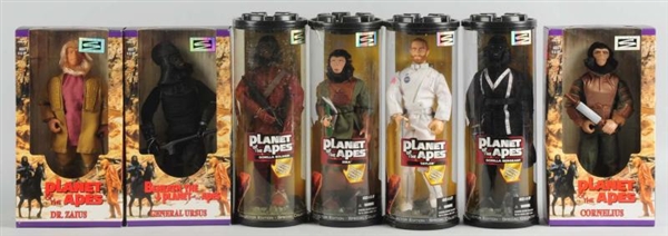 LOT OF 7:PLANET OF THE APES ACTION FIGURES & DOLL 