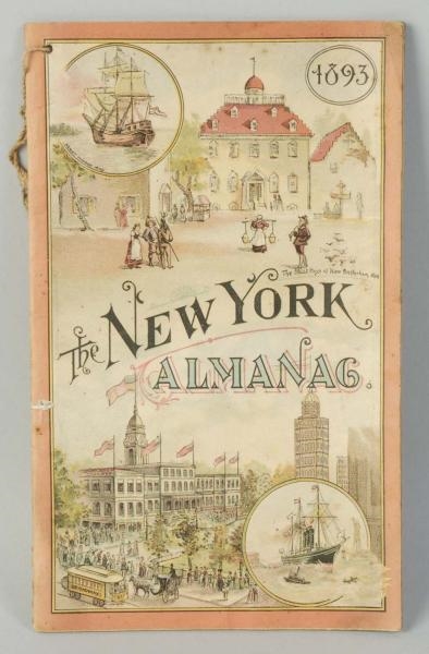 1893 NEW YORK ALMANAC.                            