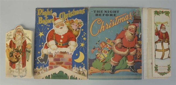 LOT OF 3: NIGHT BEFORE CHRISTMAS BOOKS.           