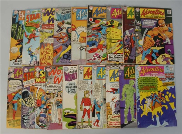 LOT OF 19: 1960S DC COMICS.                       