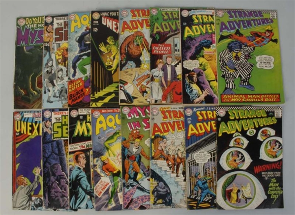 LOT OF 16: 1960S DC COMICS.                       