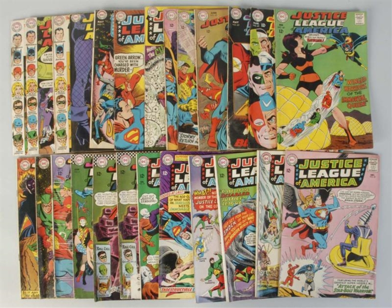 LOT OF 25: 1960S DC COMICS.                       