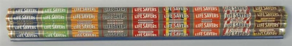 TIN LIFE SAVERS DISPLAY FRONT.                    