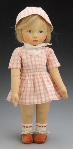 ADORABLE ALL CLOTH DOLL.                          