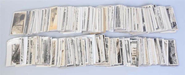 LOT OF 400 PLUS: US REAL PHOTO POSTCARDS.         