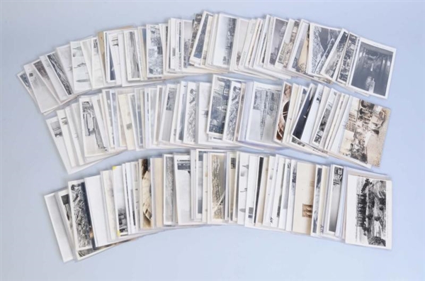 LOT OF 100 PLUS: REAL PHOTO POSTCARDS OF NEW YORK 