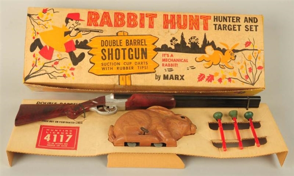 MARX RABBIT HUNT GAME.                            