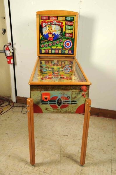 lady robin hood pinball machine