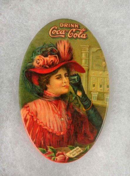 1908 COCA-COLA POCKET MIRROR.                     