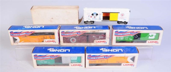 LOT OF 6: POST 1970 ROLLING STOCK.                