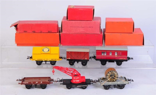 LOT OF 7: HORNBY  ASSORTED CARS.                  