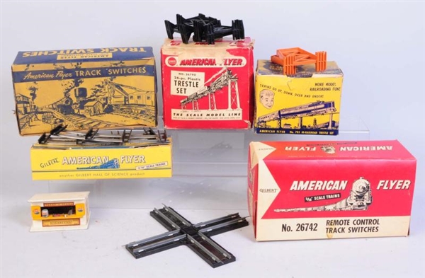 AMERICAN FLYER ASSORTMENT OF TRAINS.              