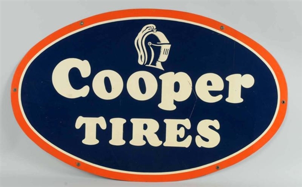 COOPER TIRES WITH LOGO SIGN.                      