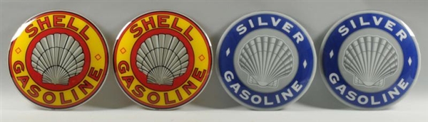 SHELL & SILVER SHELL GASOLINE REPRODUCTION LENSES 