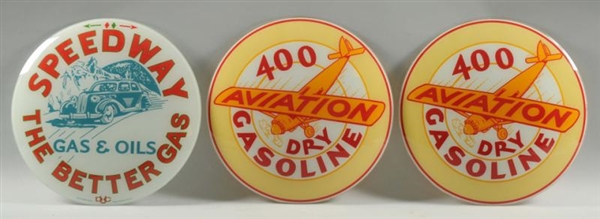 AVIATION 400 AND SPEEDWAY REPRODUCTION LENSES.    