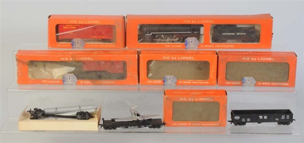 LIONEL HO ASSORTED TRAINS.                        