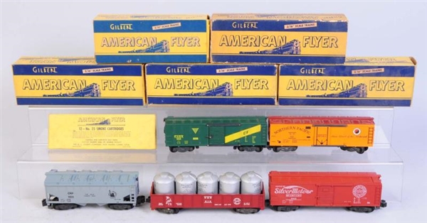 LOT OF 5: AMERICAN FLYER                          