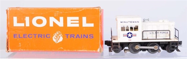 LIONEL NO.59 MINUTE MAN SWITCHER.                 