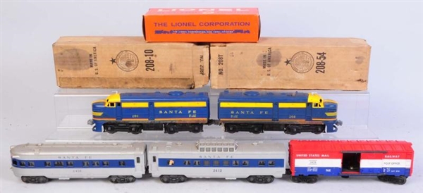 LIONEL SANTA FE ALCO SET.                         