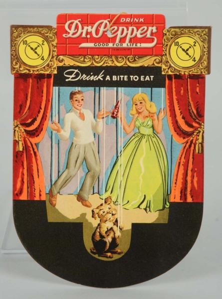 1930S-40S DR. PEPPER YOUNG ENTERTAINERS FAN PULL. 