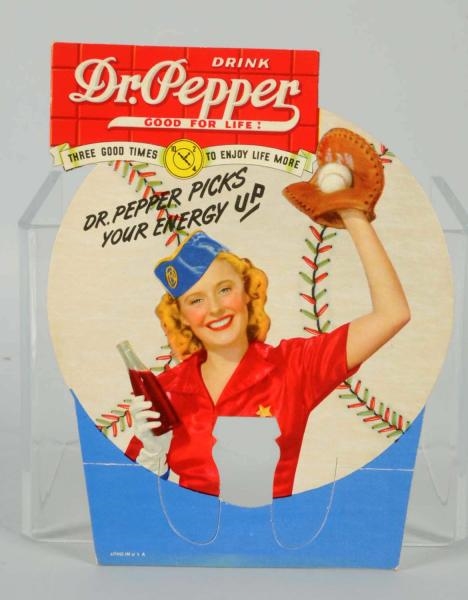 1930S-40S PEGGY PEPPER DR. PEPPER BOTTLE TOPPER.  