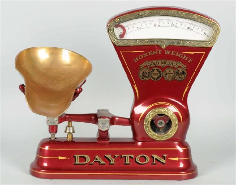 FULLY RESTORED EARLY DAYTON SCALE.                