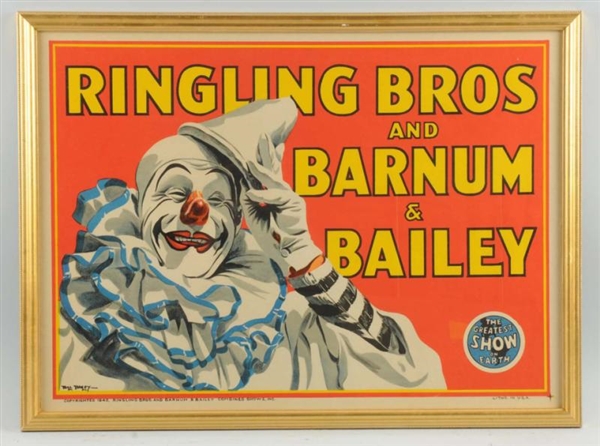 BARNUM & BAILEY CIRCUS POSTER.                    