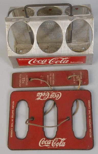 LOT OF 2: COCA-COLA CARRIERS.                     