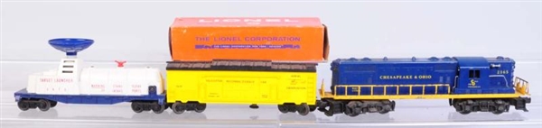 LIONEL NO.2365 CNO GP-7 & 3619, 3470.             