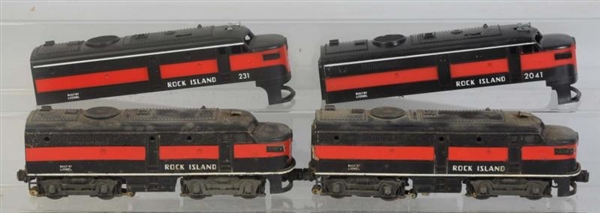 LIONEL NO.2031 ROCK ISLAND ALCO ASSORTMENT.       