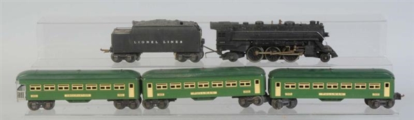 LIONEL NO.1666 LOCOMOTIVE, & 2630, 30, 31.        