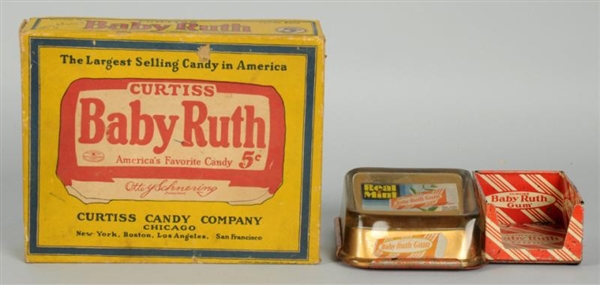BABY RUTH CHANGE TRAY RECEIVER WITH GUM HOLDER.   