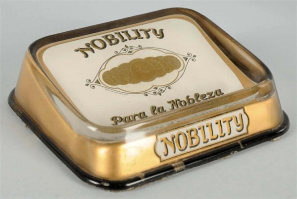 NOBILITY CIGAR GLASS CHANGE TRAY RECEIVER.        