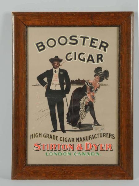 ADVERTISING OF BOOSTER CIGARS.                    