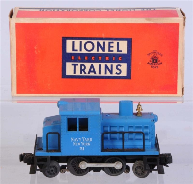 LIONEL NO.51 NAVY YARD SWITCHER.                  