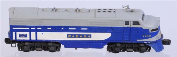 LIONEL NO.2240 WABASH A UNIT ONLY.                