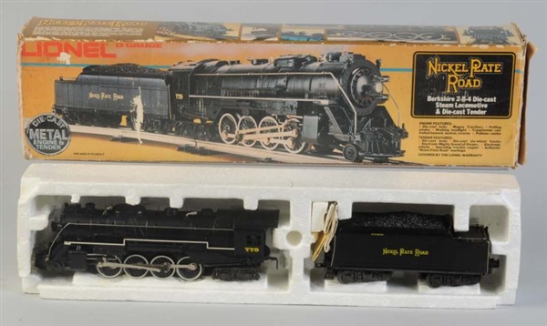 LIONEL NO.8215 BERKSHIRE ENGINE & TENDER IN BOX.  